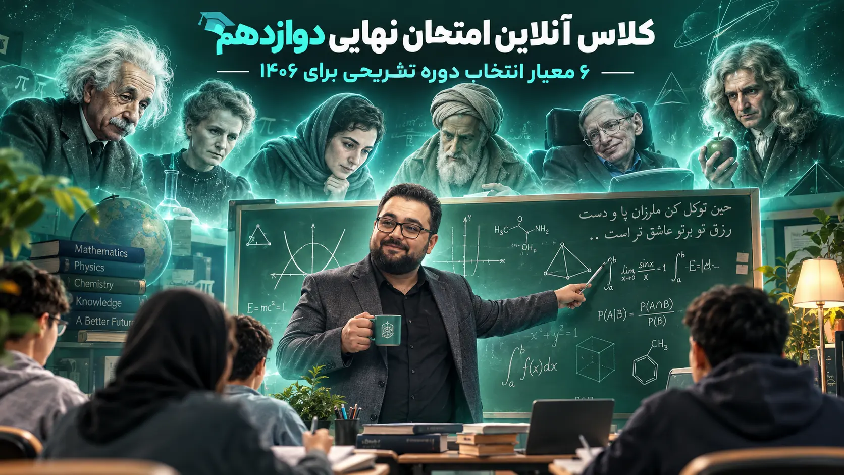 کلاس آنلاین امتحان نهایی دوازدهم | ۶ معیار انتخاب دوره تشریحی برای ۱۴۰۶